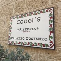   at Coogi's Pizzeria & Bistrot in Mdina