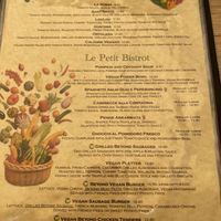 Vegan Menu  at Coogi's Pizzeria & Bistrot in Mdina