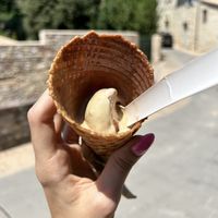 Sadly no better picture, it was just too good…   at Gelateria Leccapaletta Assisi in Assisi