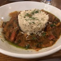 Madras curry  at Madigan's in Inishmor