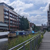 View from the cafe at Toconoco in North London