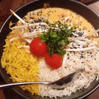 One of the vegan bowls (only extra sesame seeds) at my indigo - Auerspergstrasse in Salzburg
