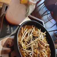 Vegane misosuppe und Limo at my indigo - Auerspergstrasse in Salzburg