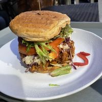 BBQ sandwich   at Sunflower Cafe in Nashville