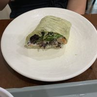 Chik’n bacon wrap  at Sunflower Cafe in Nashville