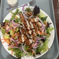 Buffalo chicken saladd  at Sunflower Cafe in Nashville