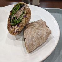 Barbeque tempeh wrap at Sunflower Cafe in Nashville