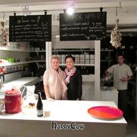 The mother and daughter team! at VEG Deli in Warsaw