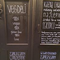 100% vegan 100% gluten free 100% love at VEG Deli in Warsaw