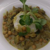 Green curry at VEG Deli in Warsaw