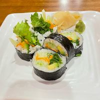 Vegan sushi roll. at Kami Ramen Bar in Jackson