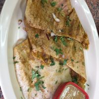 Chettinadu dosa at Dosa Hut in Fremont