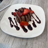 Vegan chocolate panacotta   at Hound and Harvest in Huntsville