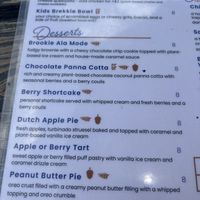 Dessert Menu  at Hound and Harvest in Huntsville