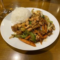 Cashew stir fry with added tofu (lunch special $12 plus tofu $4)   at Thai Terrace in Rolleston