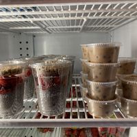 Chia Pudding and vegan Cookie Dough snack at Method Juice Cafe - Downtown in Spokane