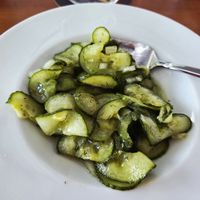 Gurkensalat at Pier Vier in Cuxhaven