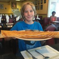 masala dosa at Woodlands in Orlando