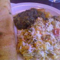 from the lunch buffet at Woodlands in Orlando