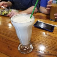Vegan chai ginger coconut milkshake!! at Green Sage Cafe - South in Asheville