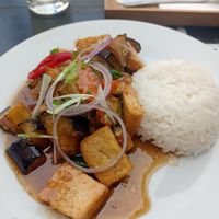 Melanzani tofu vegan at Nguyen's Pho Viet in Vienna