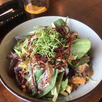 Rice noodle bowl   at Soy Club in Stuttgart