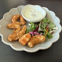 Vegane Schrimps   at Soy Club in Stuttgart
