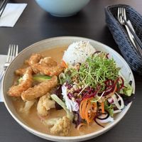 41 Sot Lac mit veganen Garnelen  at Soy Club in Stuttgart