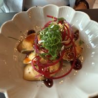 king oyster mushrooms   at Soy Club in Stuttgart