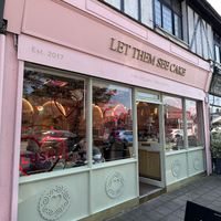 Outside   at Let Them See Cake in Cardiff