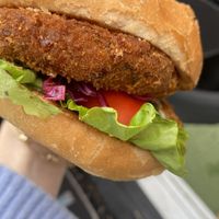 Vegan burger   at Honestly Kitchen in Carrick-on-shannon