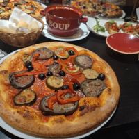 Vegane Pizza mit gegrilltem Gemüse at TAGBLATT in Tuttlingen