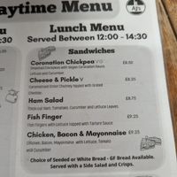 Sandwiches at AJ's in St Austell