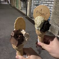 Gelati  at Cremeria D'Azeglio in Bologna