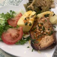 Tofu com molho à espanhola   at Mela Canela - Sintra Centre in Sintra