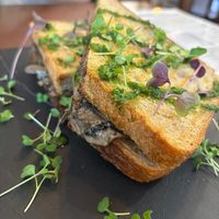 Mushroom toast  at Mela Canela - Sintra Centre in Sintra