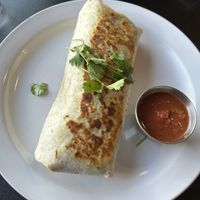 Breakfast burrito  at Bed Head Vegan Brunch House in Bethlehem