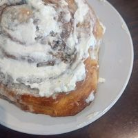 Cinnamon bun for 2 at Bed Head Vegan Brunch House in Bethlehem