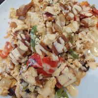 Hash; I ate it all! at Bed Head Vegan Brunch House in Bethlehem