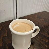 Mocha coffee at Bed Head Vegan Brunch House in Bethlehem