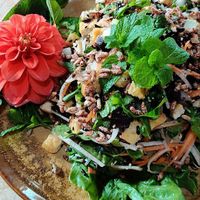 Mixed salad at The Rice Signature Restaurant - Sapa Clay House in Lao Cai