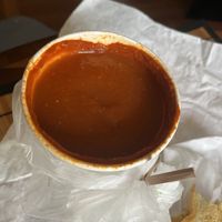 Tomatoe soup - comes with grilled cheese   at Lilis Vegan Breakfast - Cloud Kitchen   in Lawndale