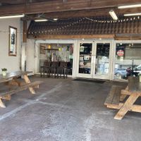 Entrance  at Man'oushe Express in Seattle