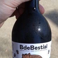 Bier mit Schokogeschmack at El Raconet Vegà in Calella