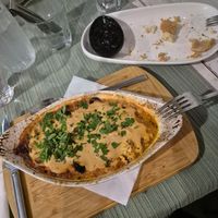 vegan moussaka at The Crazy Family in Burgas