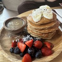 Strawberry pancakes  at La Gula By The Hungry Tapir in Kuala Lumpur