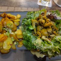 Veganer Bauernteller at Flammkuchenhütte in Mehlingen