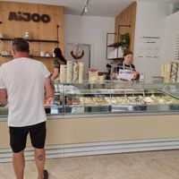 Interior/counter at AiJOO Eismanufaktur  in Naturno