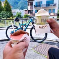 Several flavours at AiJOO Eismanufaktur  in Naturno