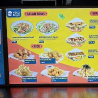 Menu at VECO Burger - Centerpoint Bandar Utama in Petaling Jaya